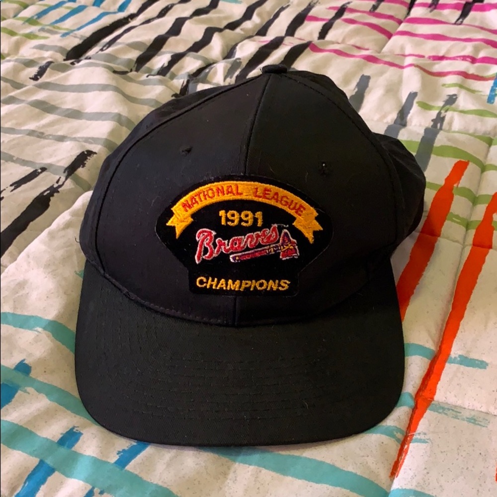 Atlanta Braves 1991 National League Champions hat